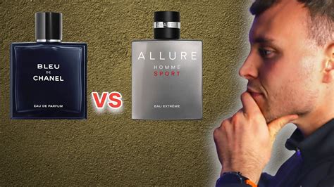 bleu de chanel vs allure homme|Chanel Allure homme 150 ml.